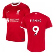 23-24 Liverpool Home Jersey FIRMINO 9 EPL Print