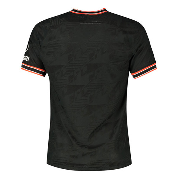 black jersey soccer