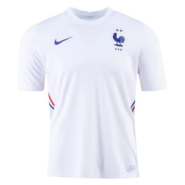 2020 France Away White Soccer Jersey 
