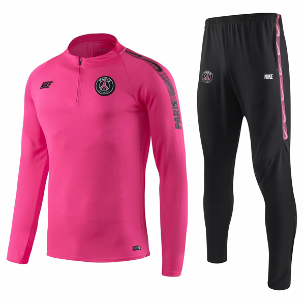 pink and black psg tracksuit